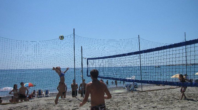 Campo beach volley